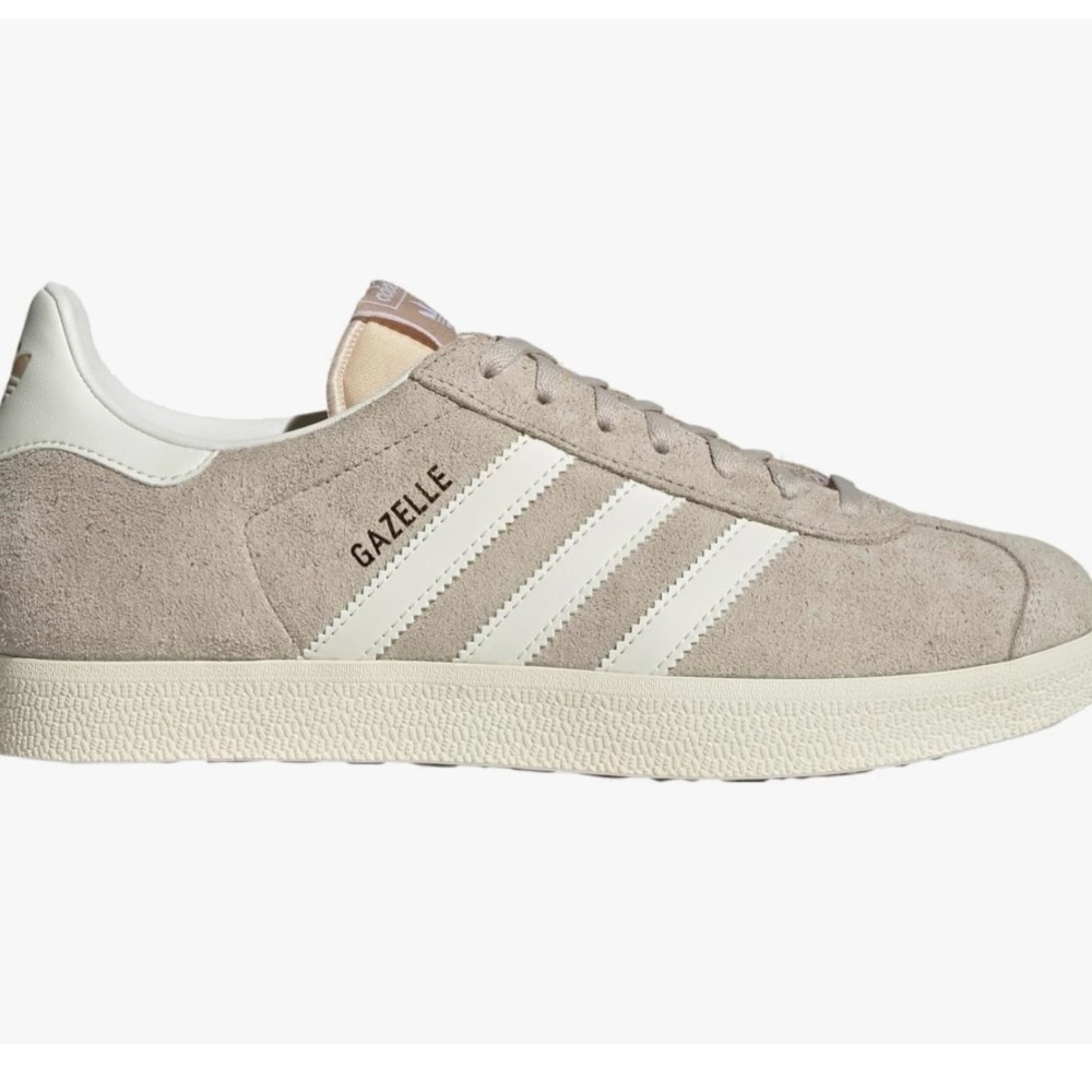 Adidas Gazelle Men's Suede Sneakers - Beige and White *Unisex